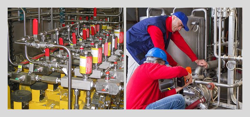2 piece stainless steel ball valve application